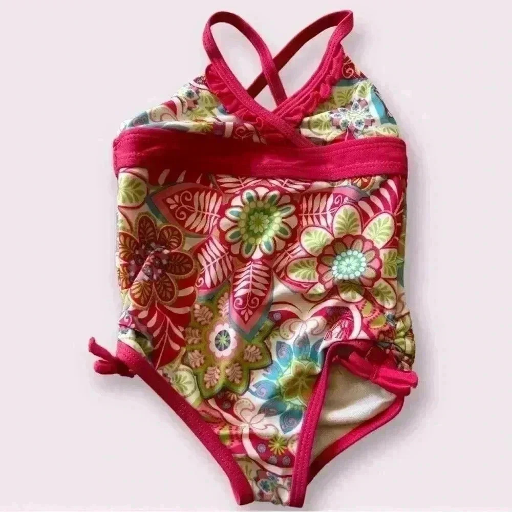 CABANA Life retro pattern swim suit